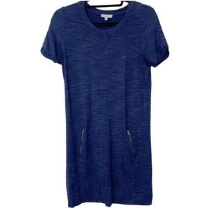 ANTHROPOLOGIE DAHLIA Navy dress S